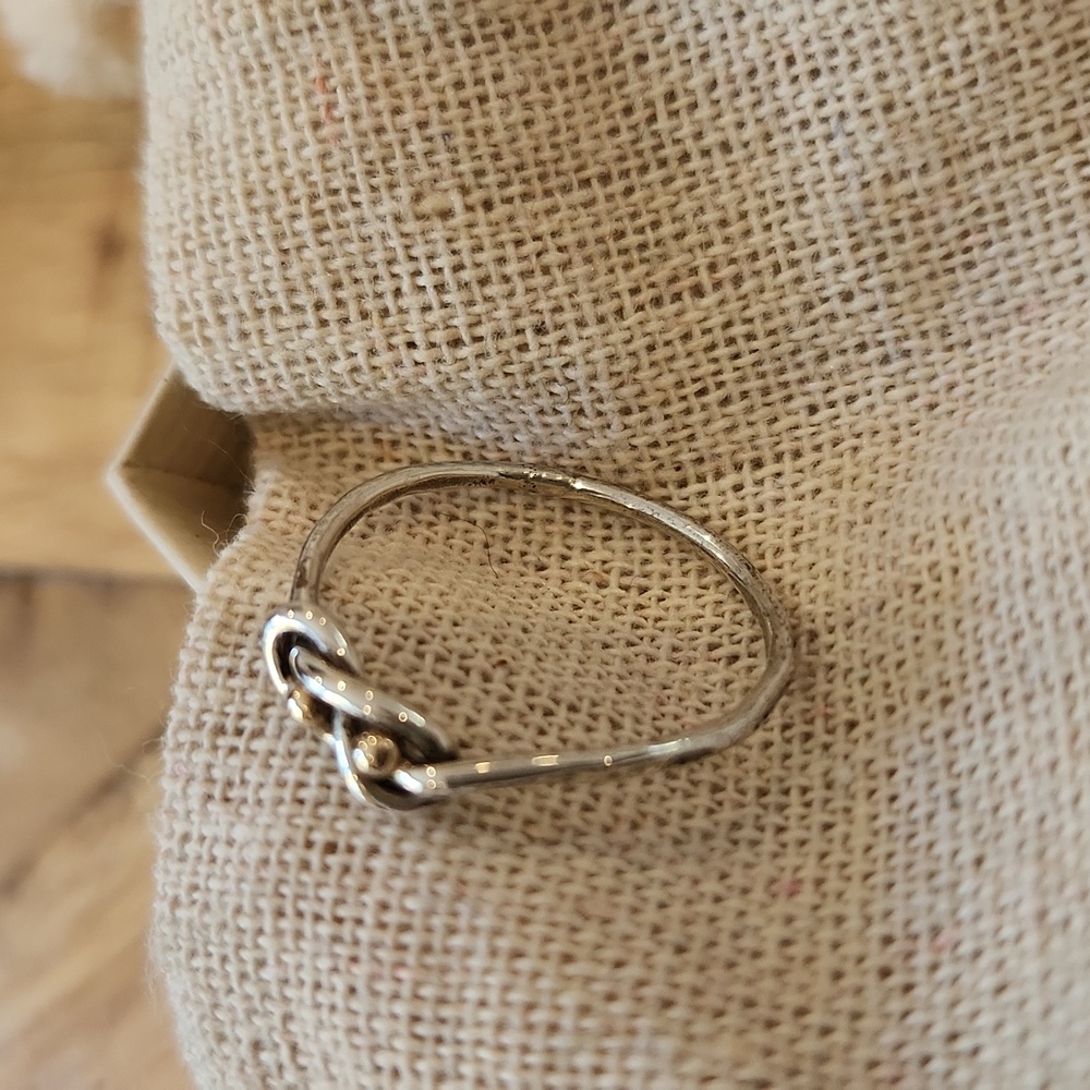 Silver Gold ring - Picture 3 of 5